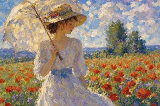 Impressionist comic style sample